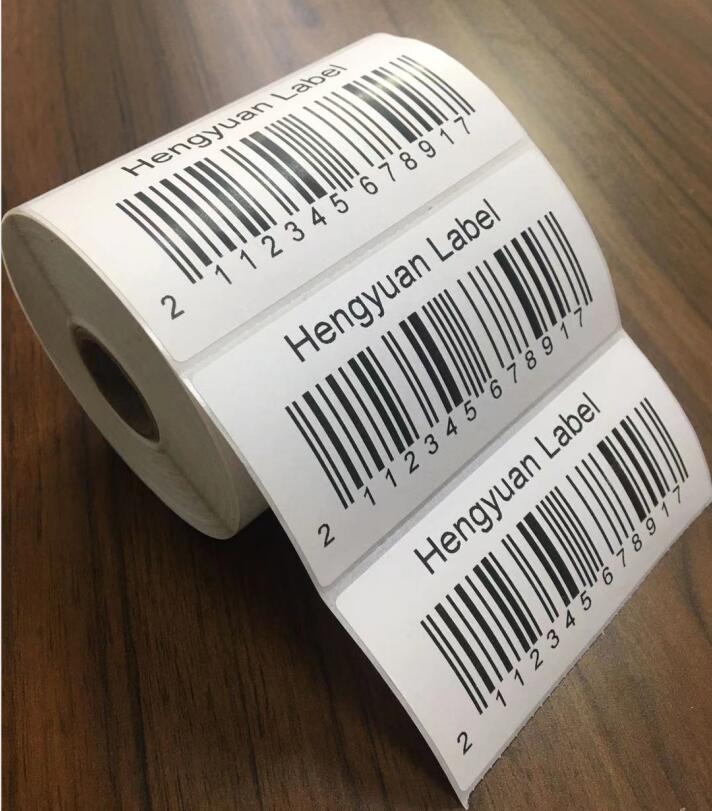 Self Adhesive 4x6 Zebra Barcode Printing Direct Thermal Transfer Label Sticker Rolls Shipping 2026