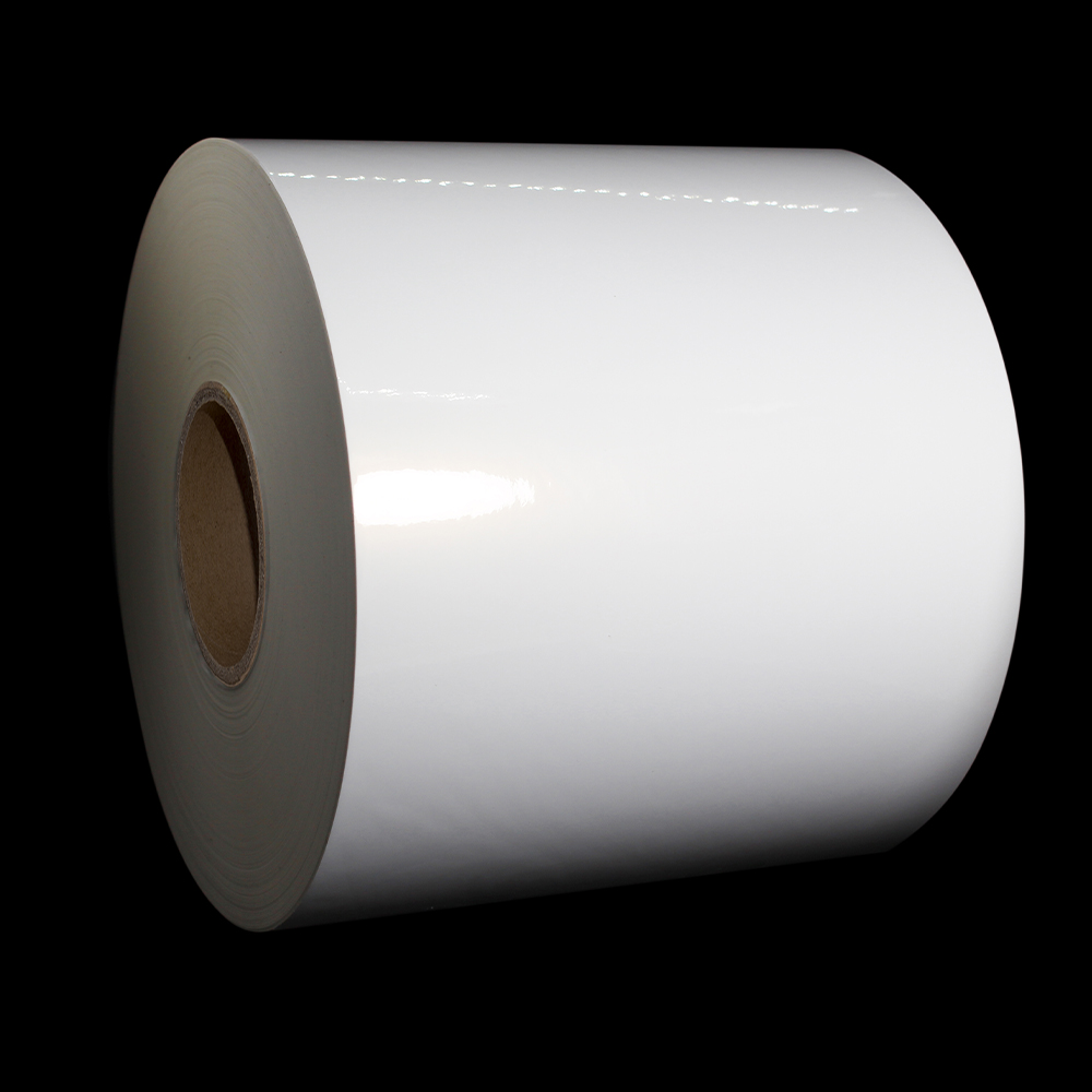 Pp White Jumbo Roll Self Adhesive Coated Paper Label Jumbo Roll Waterproof From China 4247