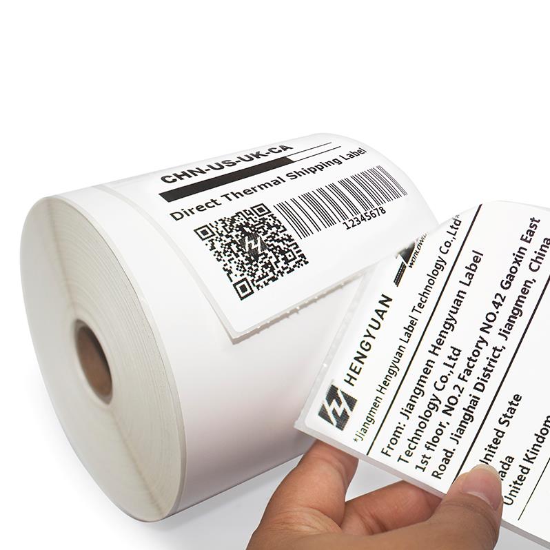 4x6 Barcode Sticker Direct Thermal Label A6 Thermal Transfer Self Adhesive Paper 100x150 9842